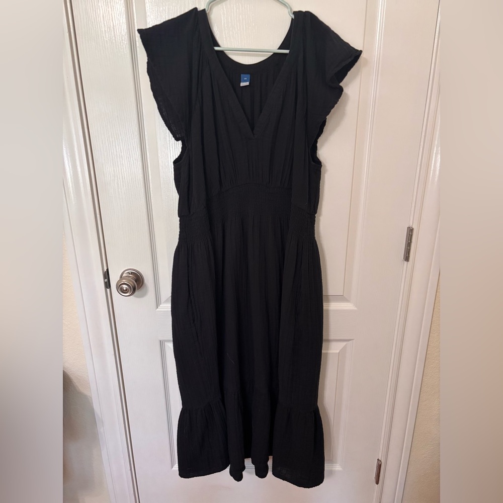 Old Navy Black Maxi Dress